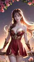 AI美图032期丝袜长裙主题性感长裙美少女丝袜系列写真及下载31P