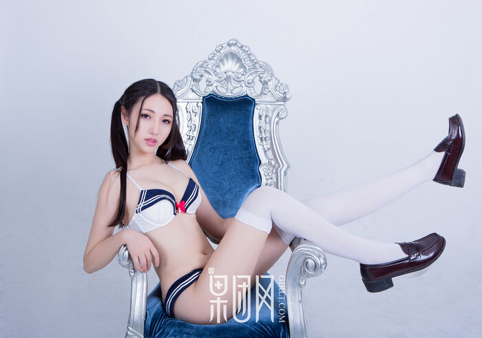 [GIRLT果团网] NO.147_�嫩模宓兔兔er私房死库水+水手情趣内衣秀火辣身Material诱惑Photo 50P 36th image