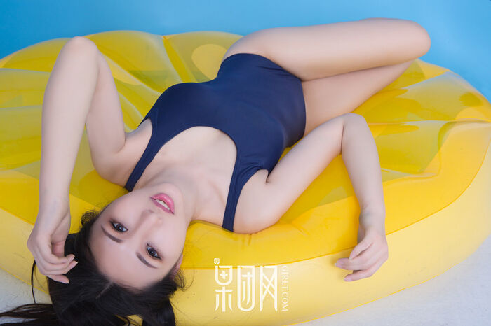 [GIRLT果团网] NO.147_�嫩模宓兔兔er私房死库水+水手情趣内衣秀火辣身Material诱惑Photo 50P 6th image