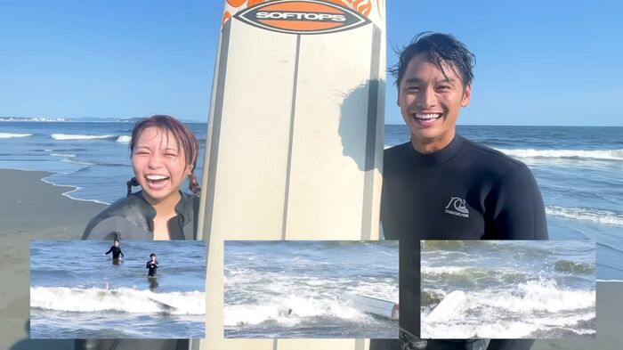 大原優乃ちゃん、サーフィン動画がエッチすぎるwwwwwwwwwwウェットスーツで胸谷間＆極上ボディラインがあらわに！！！ 34th image
